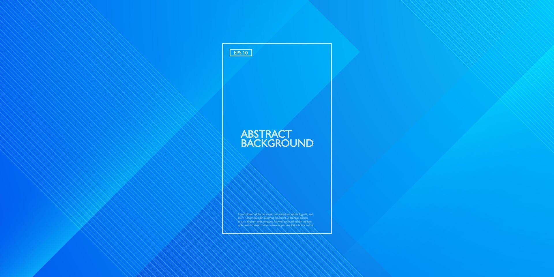 abstract meetkundig blauw achtergrond met gemakkelijk lijnen. kleurrijk blauw ontwerp. helder en modern met 3d lichten concept. eps10 vector