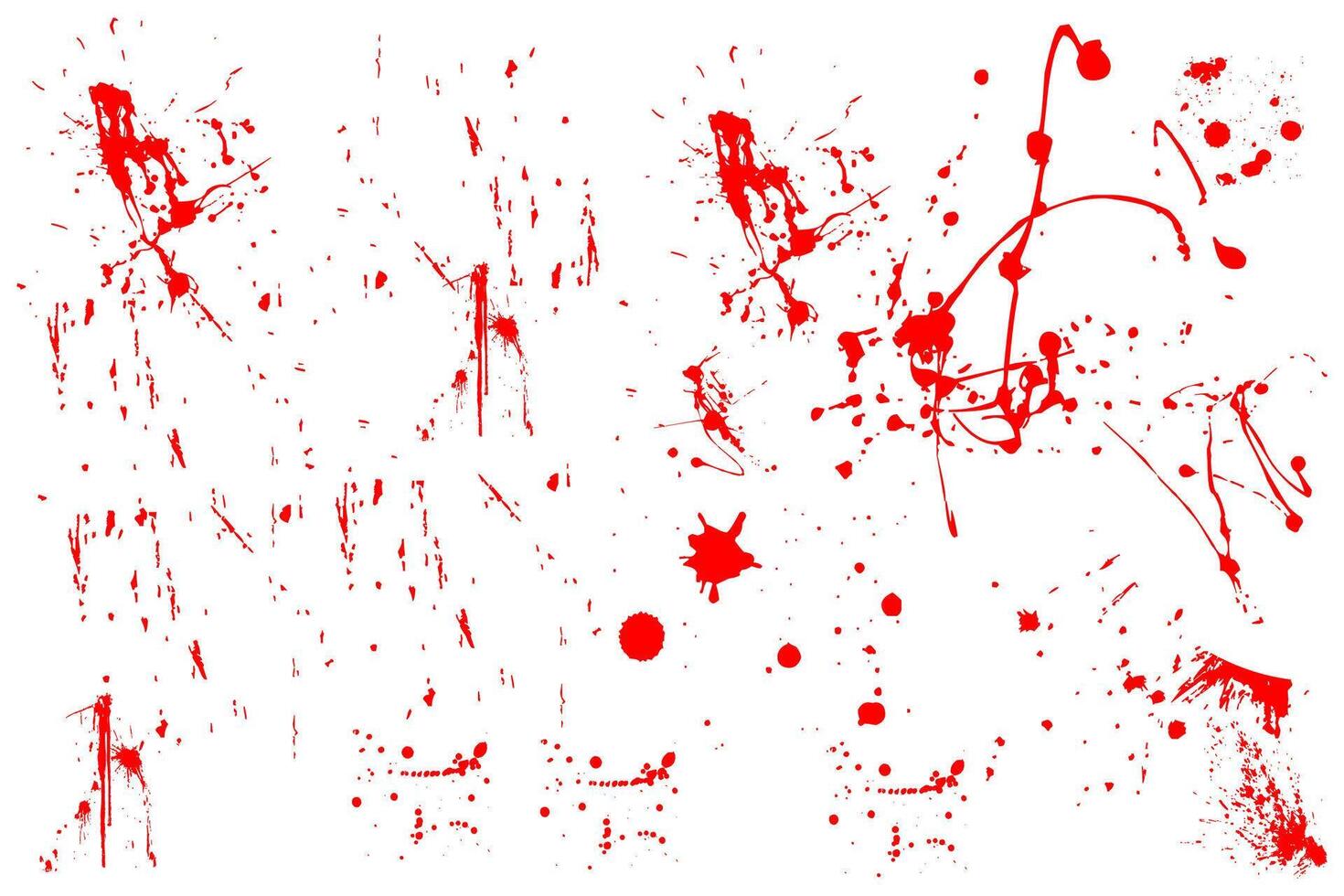 inkt vlekken stof bedekking nood graan krassen grunge achtergrond. vector