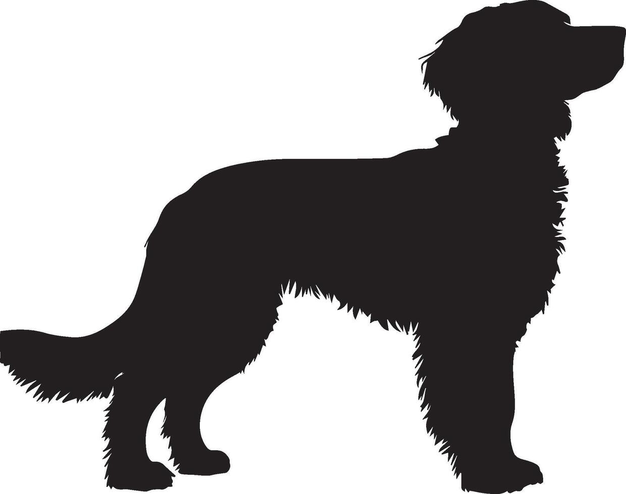 hond silhouet set. hond illustratie vector