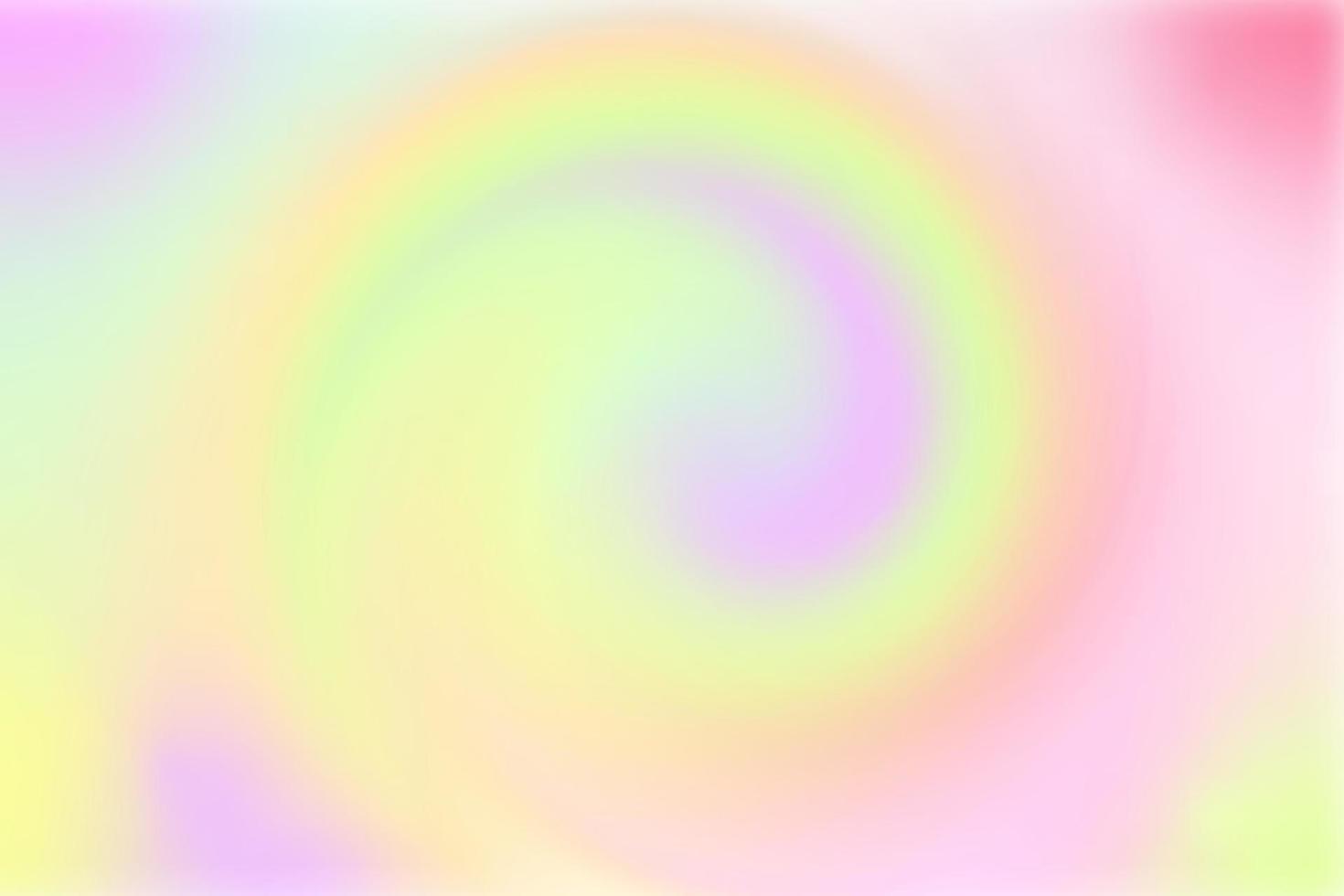 pastel regenboog achtergrond met swirl. fantasie neon eenhoorn patroon. heldere veelkleurige lucht. vectorillustratie. vector