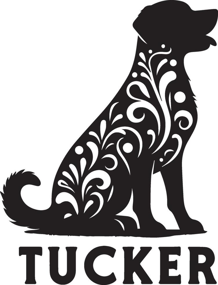 hond silhouet set. hond illustratie vector