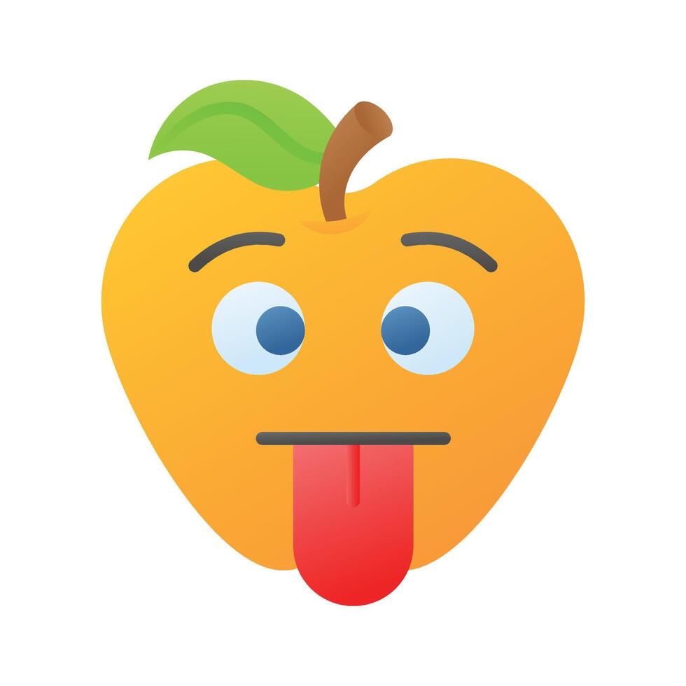 visueel perfect stom emoji icoon ontwerp, gemakkelijk naar gebruik en downloaden vector