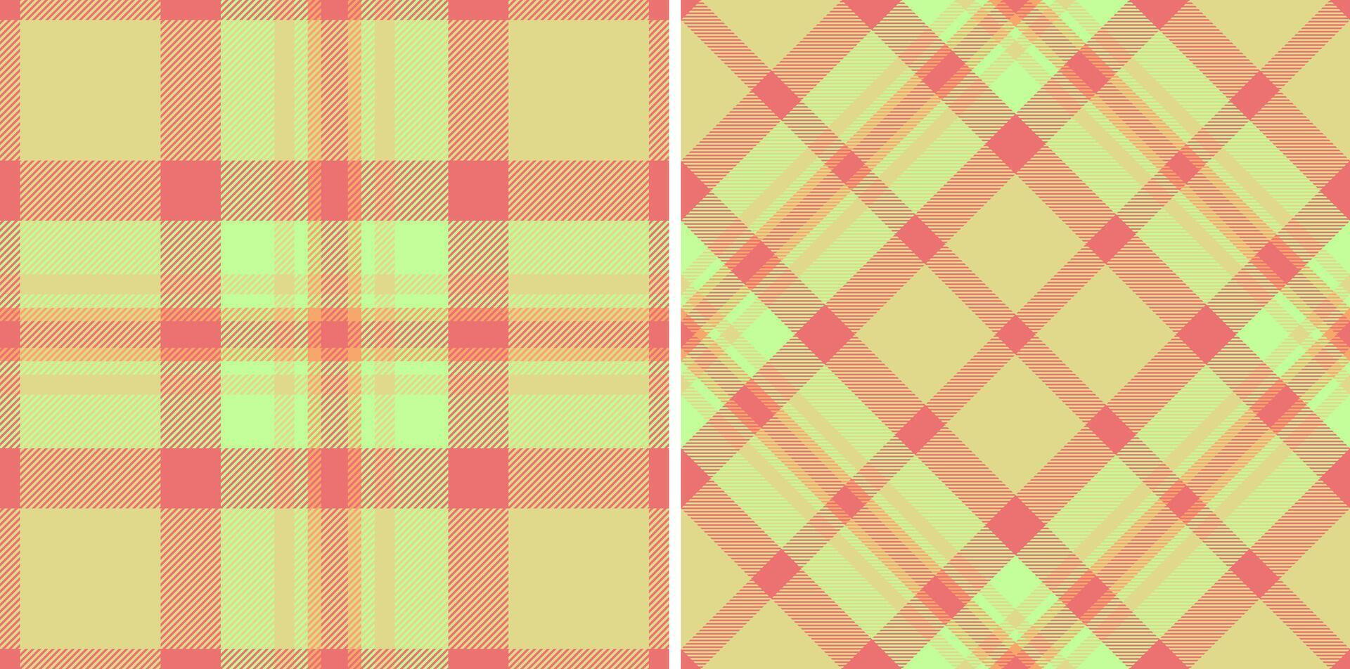 structuur plaid naadloos van Schotse ruit patroon met een textiel controleren kleding stof achtergrond. vector