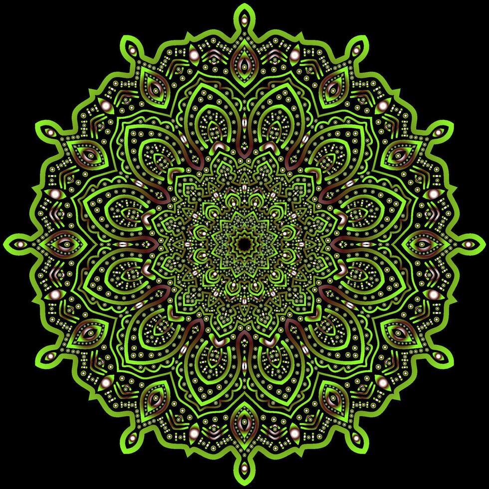 mandala kunst voor ontwerp wijnoogst decoratie, boek omslag, motief, etnisch ontwerp, ornament, achtergrond vector