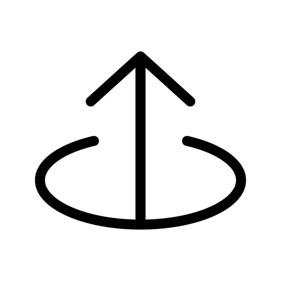 omhoog pijl icoon symbool ontwerp illustratie vector