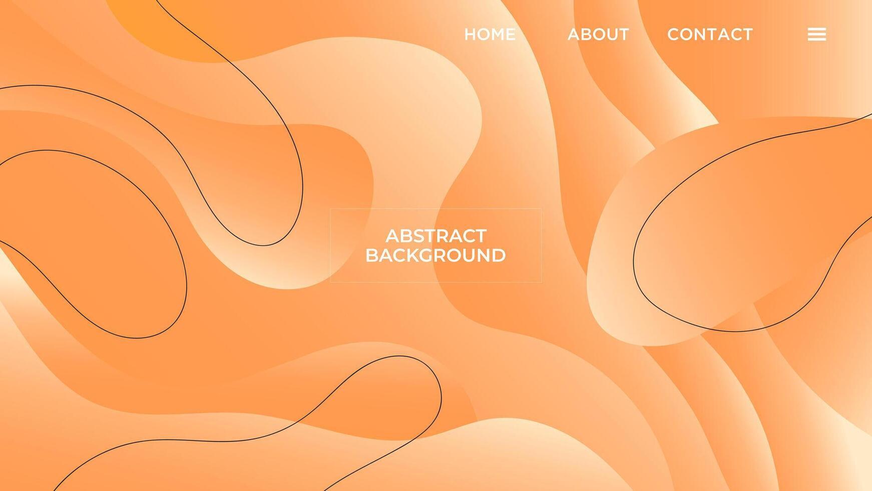 abstract oranje achtergrond elegant helling vormen glad vloeistof kleur ontwerp sjabloon mooi zo voor modern website, behang, Hoes ontwerp vector