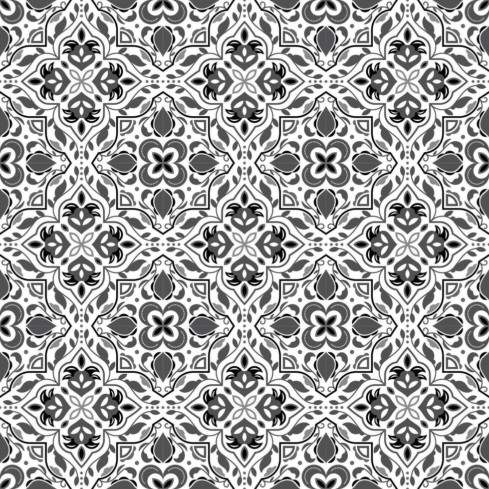 Perzisch tapijt patroon vector