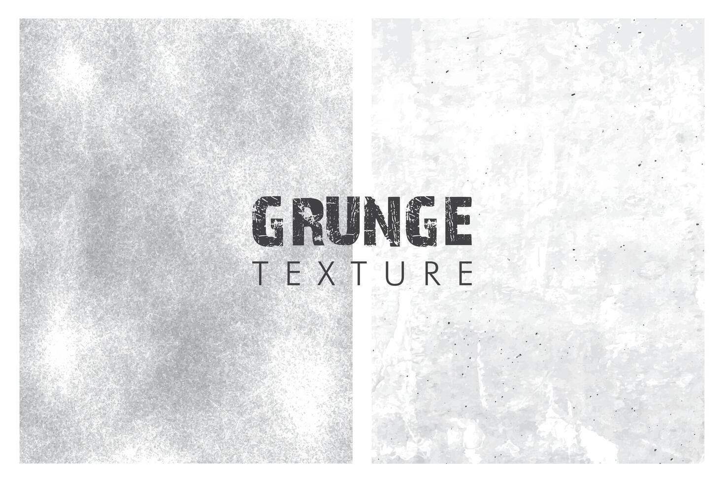 set van grunge texturen vector