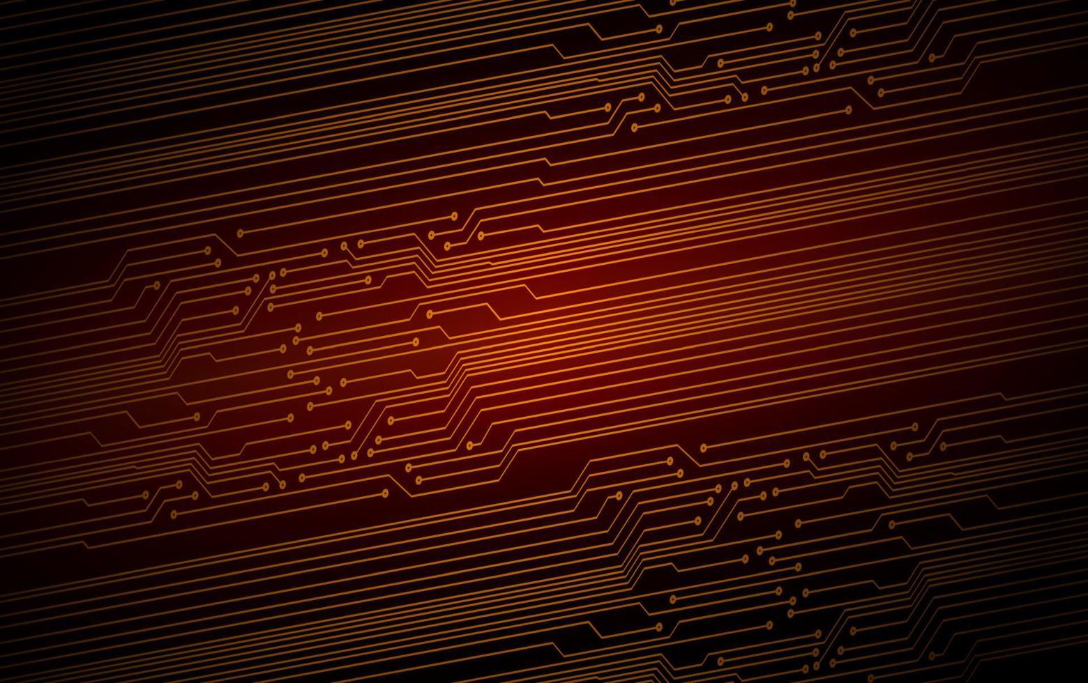 cyber circuit toekomstige technologie concept achtergrond vector