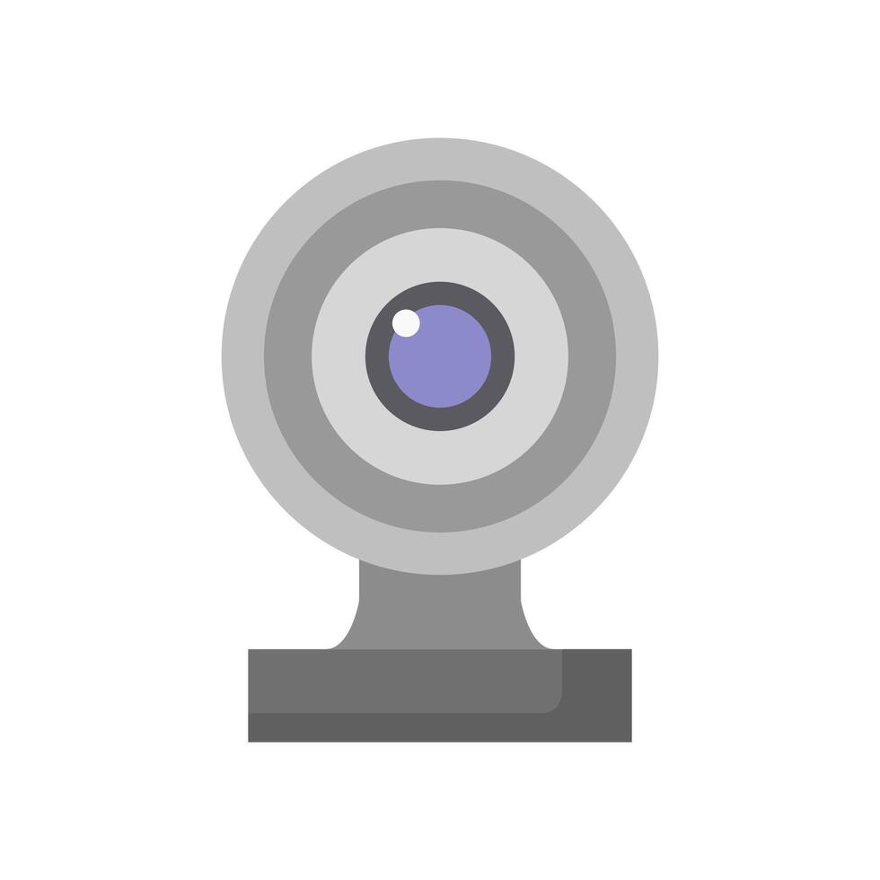 geïllustreerd web cam vector