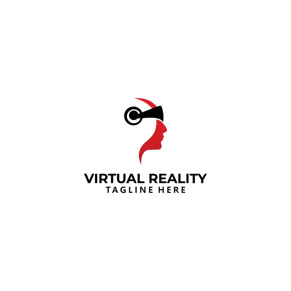 virtueel realiteit logo icoon geïsoleerd vector