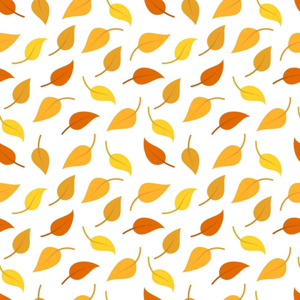 herfst bladeren patroon ontwerp vector