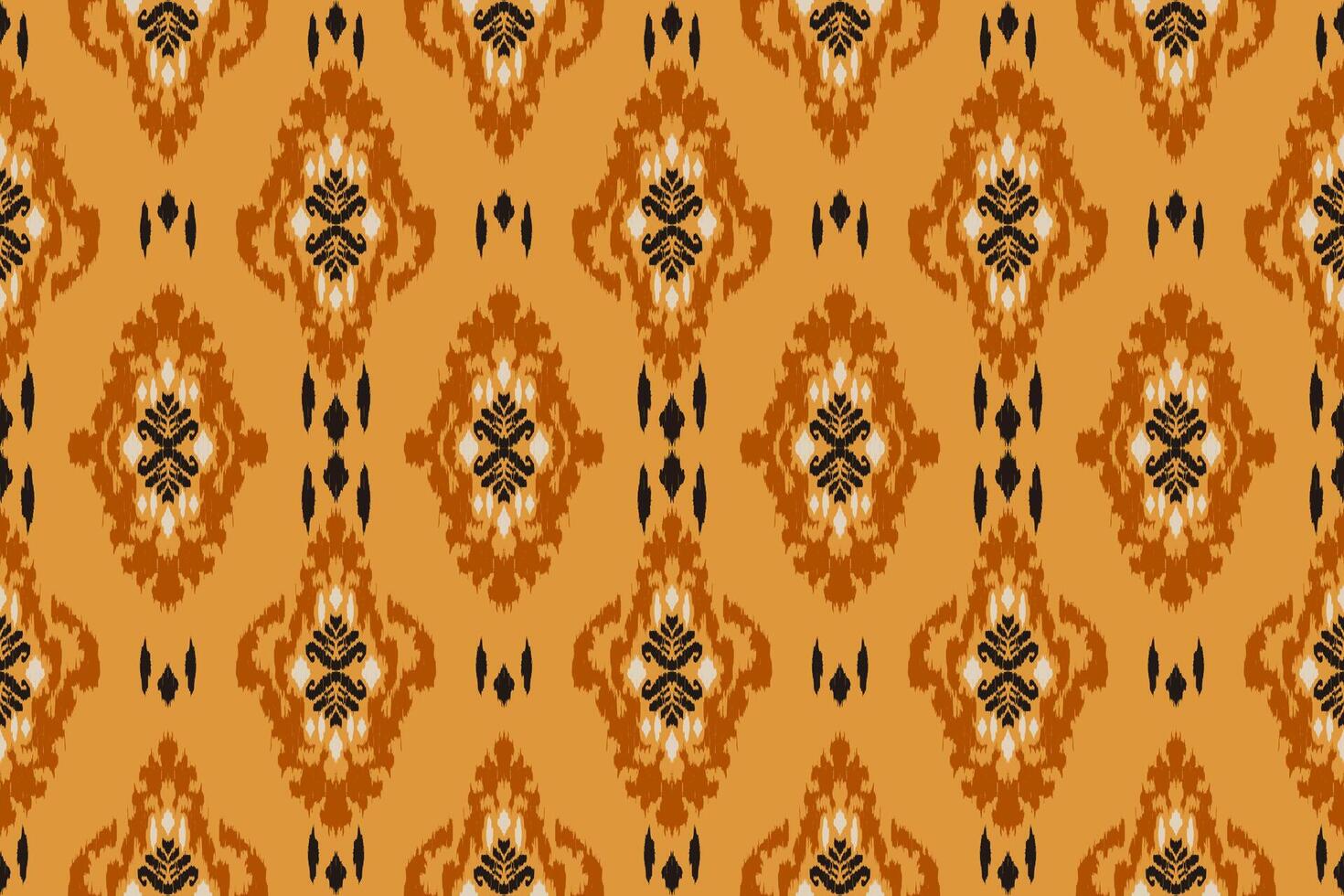 ikat tribal Indisch naadloos patroon. etnisch aztec kleding stof tapijt mandala ornament inheems boho chevron textiel.geometrisch Afrikaanse Amerikaans oosters traditioneel illustraties. borduurwerk stijl. vector