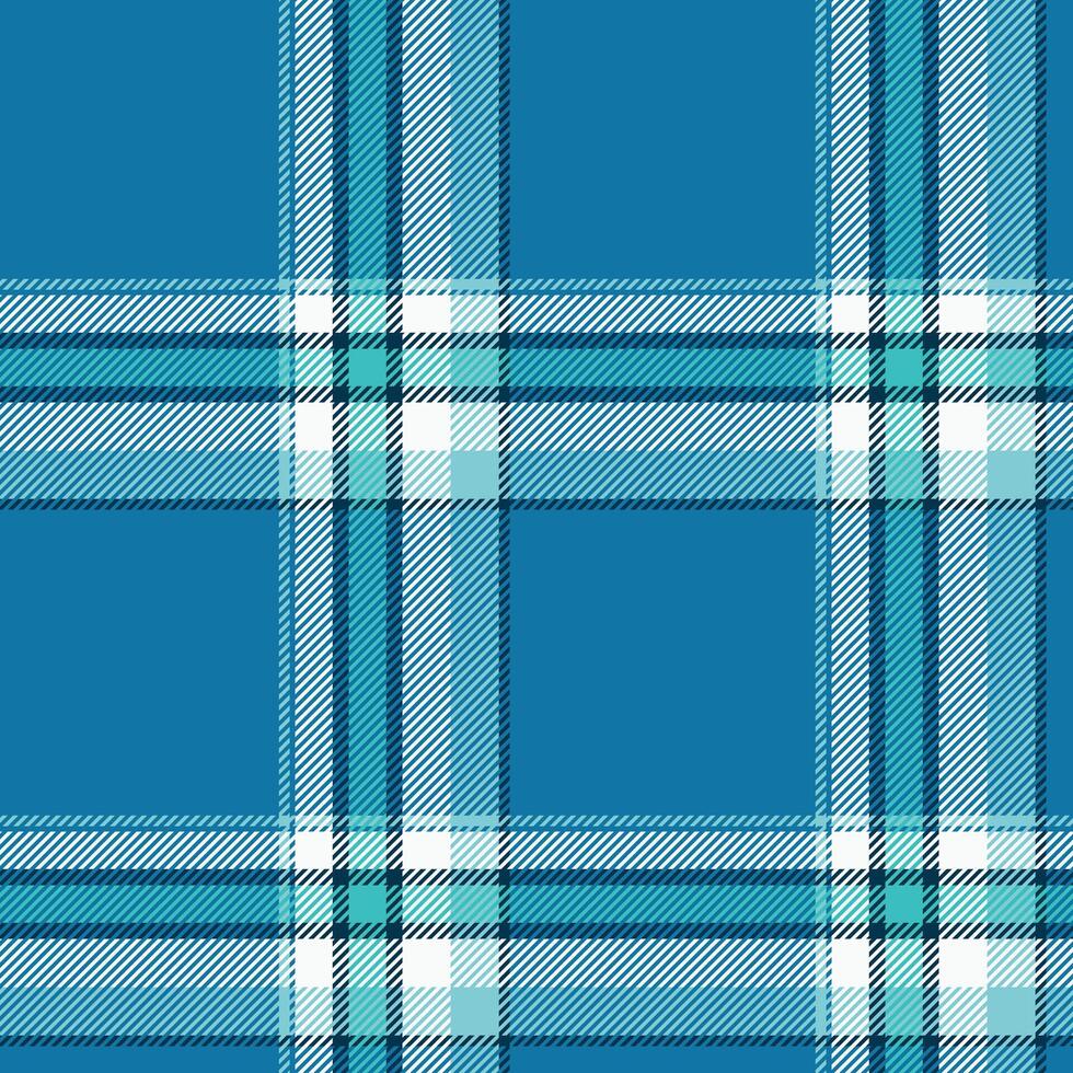 plaid naadloos patroon in blauw. controleren kleding stof textuur. textiel afdrukken. vector