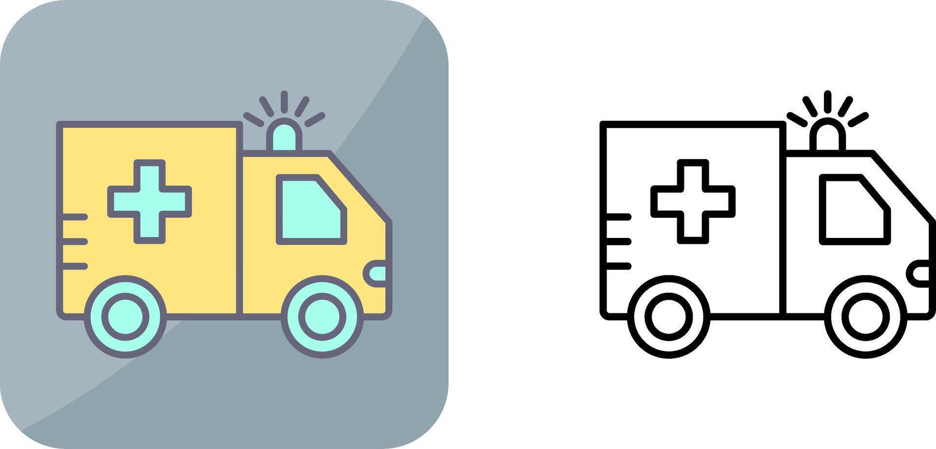 ambulance icoon ontwerp vector