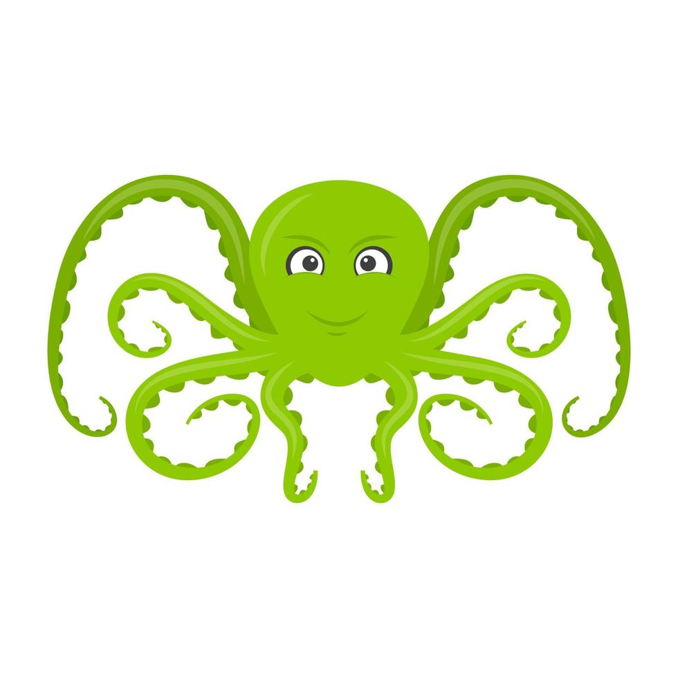 gekleurde octopusconcepten vector