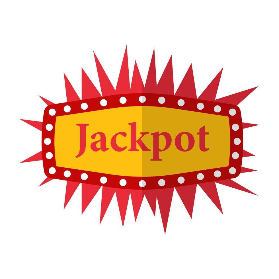 trendy jackpotconcepten vector