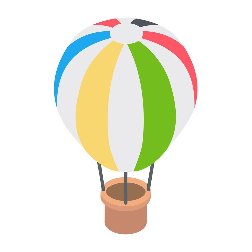 heteluchtballon vector