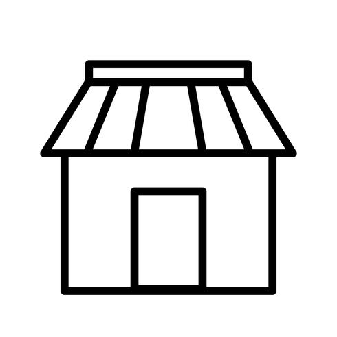 Vector winkel pictogram