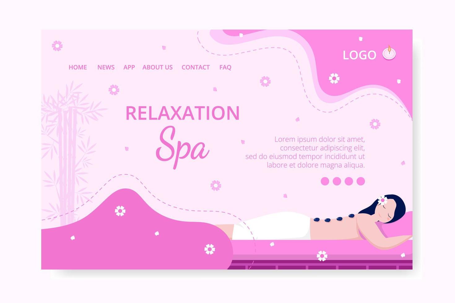 beauty spa en yoga poster bewerkbaar van vierkante achtergrond geschikt voor sociale media, feed, kaart, groeten, print en web internet advertenties vector