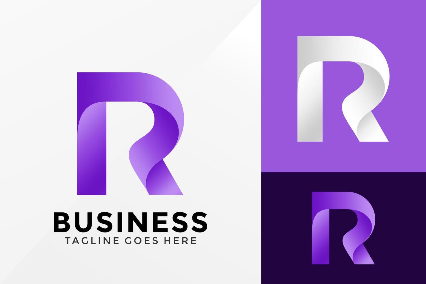 letter r bedrijfslogo ontwerp, merkidentiteit logo's ontwerpen vector illustratie sjabloon