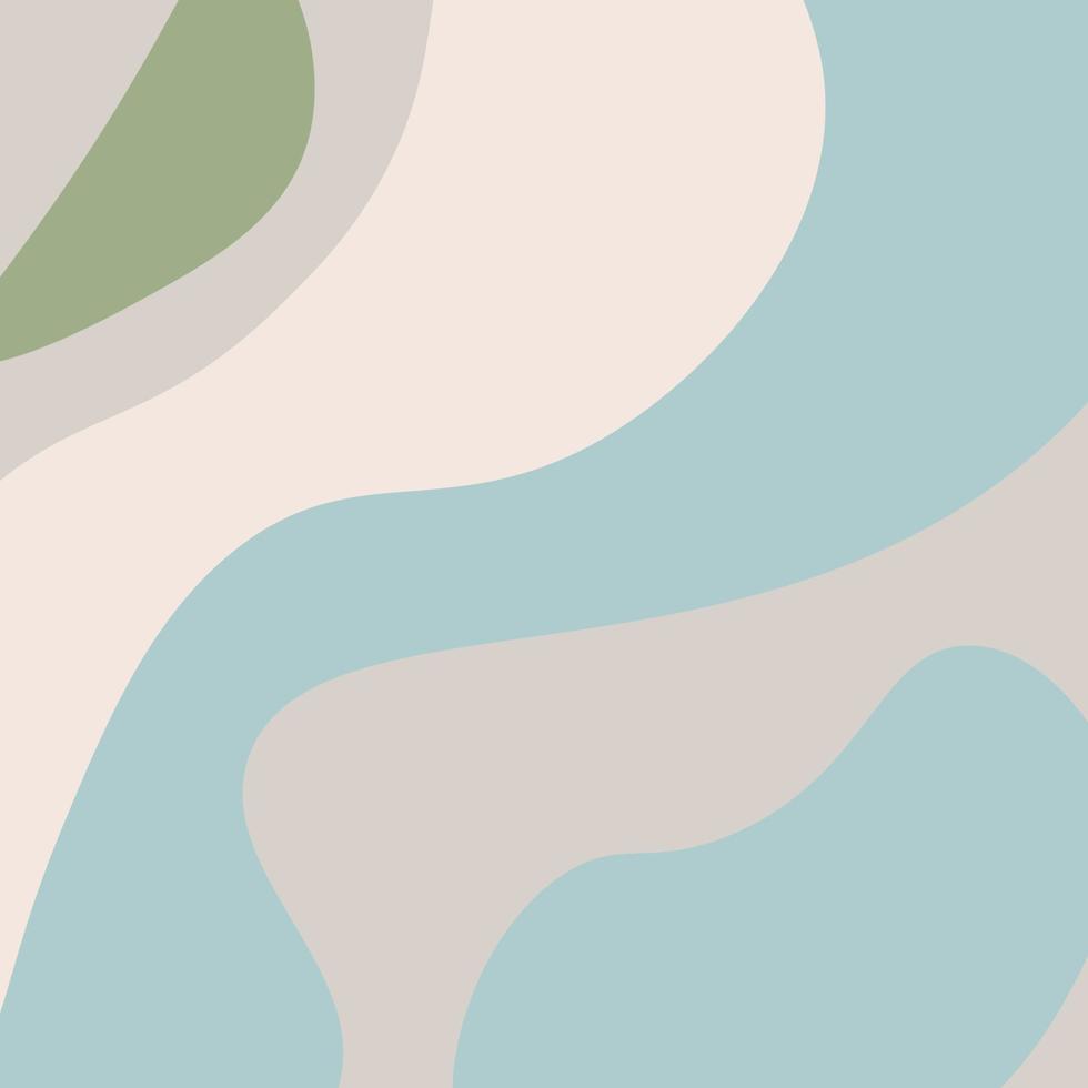abstracte rommelige geometrische kaart met ongelijke vormen. kleurrijke golvende gestreepte achtergrond. vector