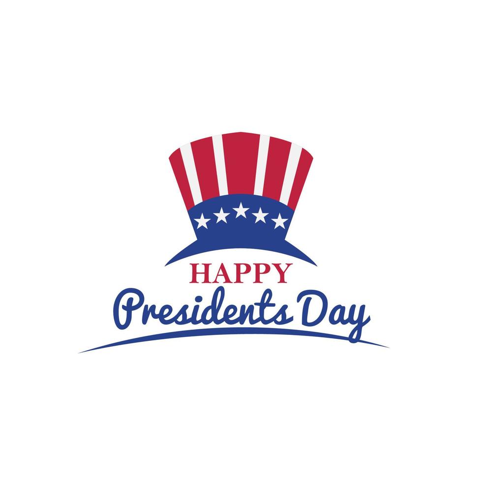 presidenten dag logo vector
