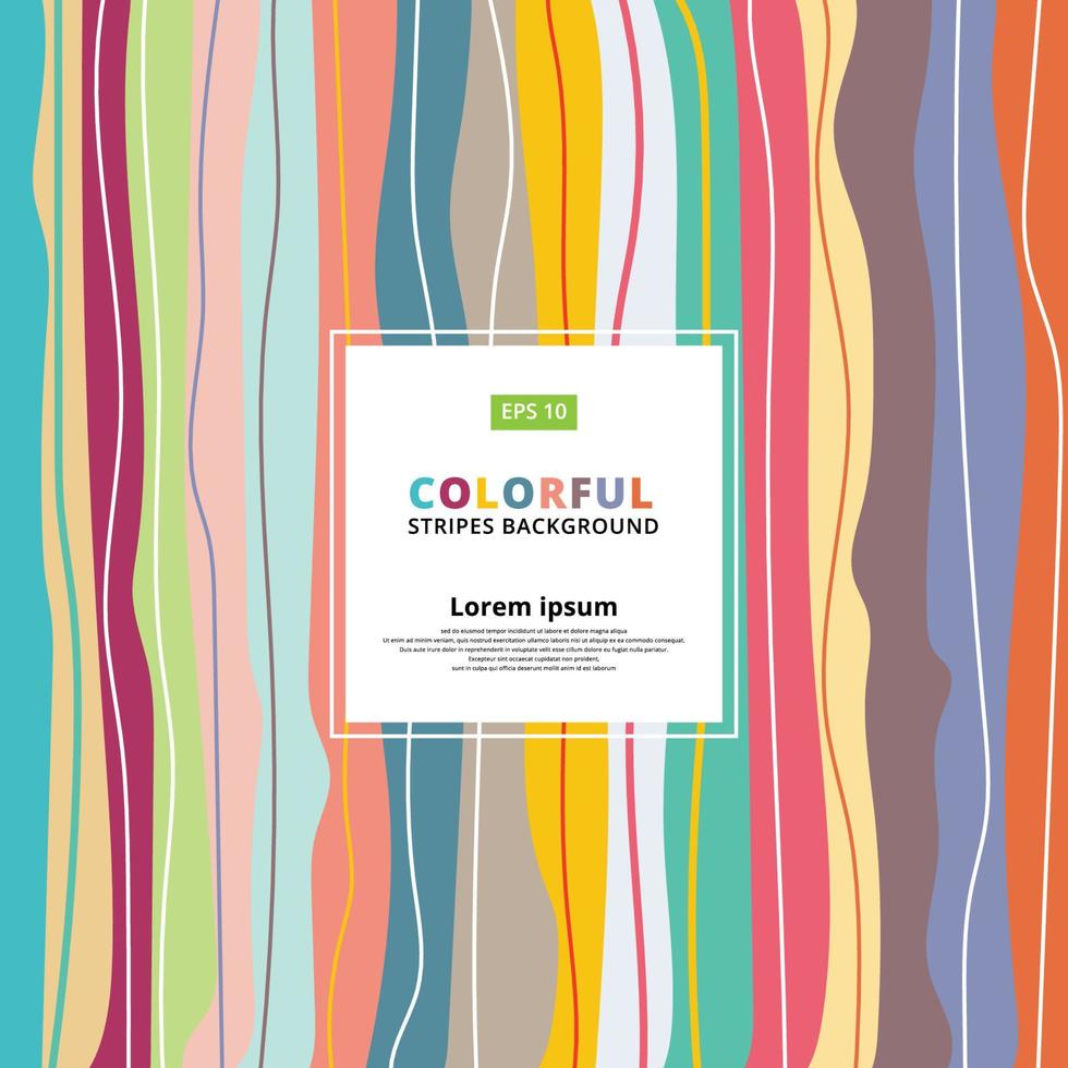 abstracte kleurrijke pastels verticale gestreepte achtergrond. vector