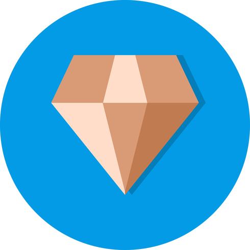 Vector diamant pictogram