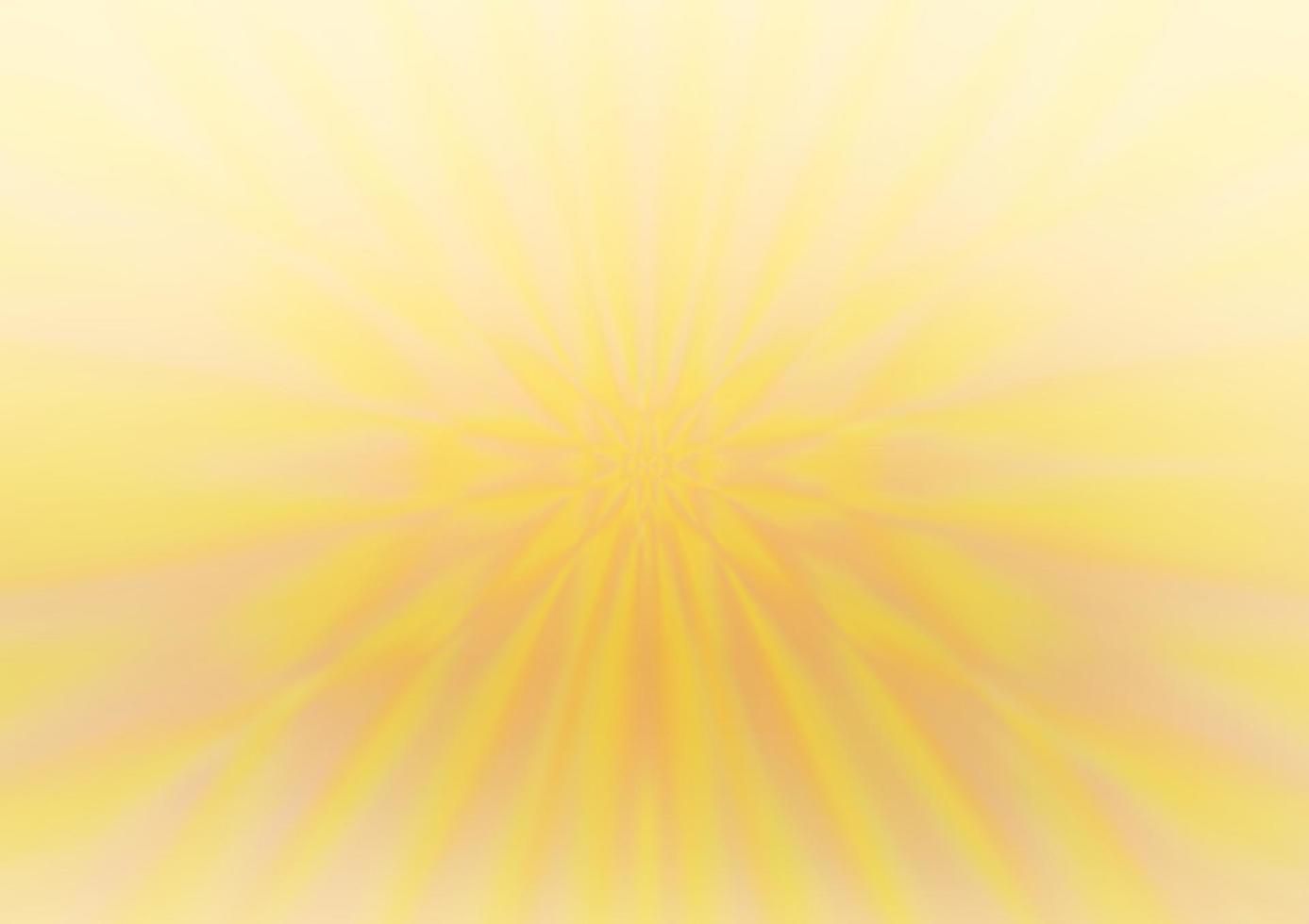 lichtgeel, oranje vector abstract bokehpatroon.