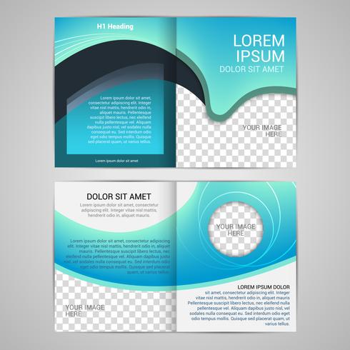 Brochure sjabloonontwerp vector