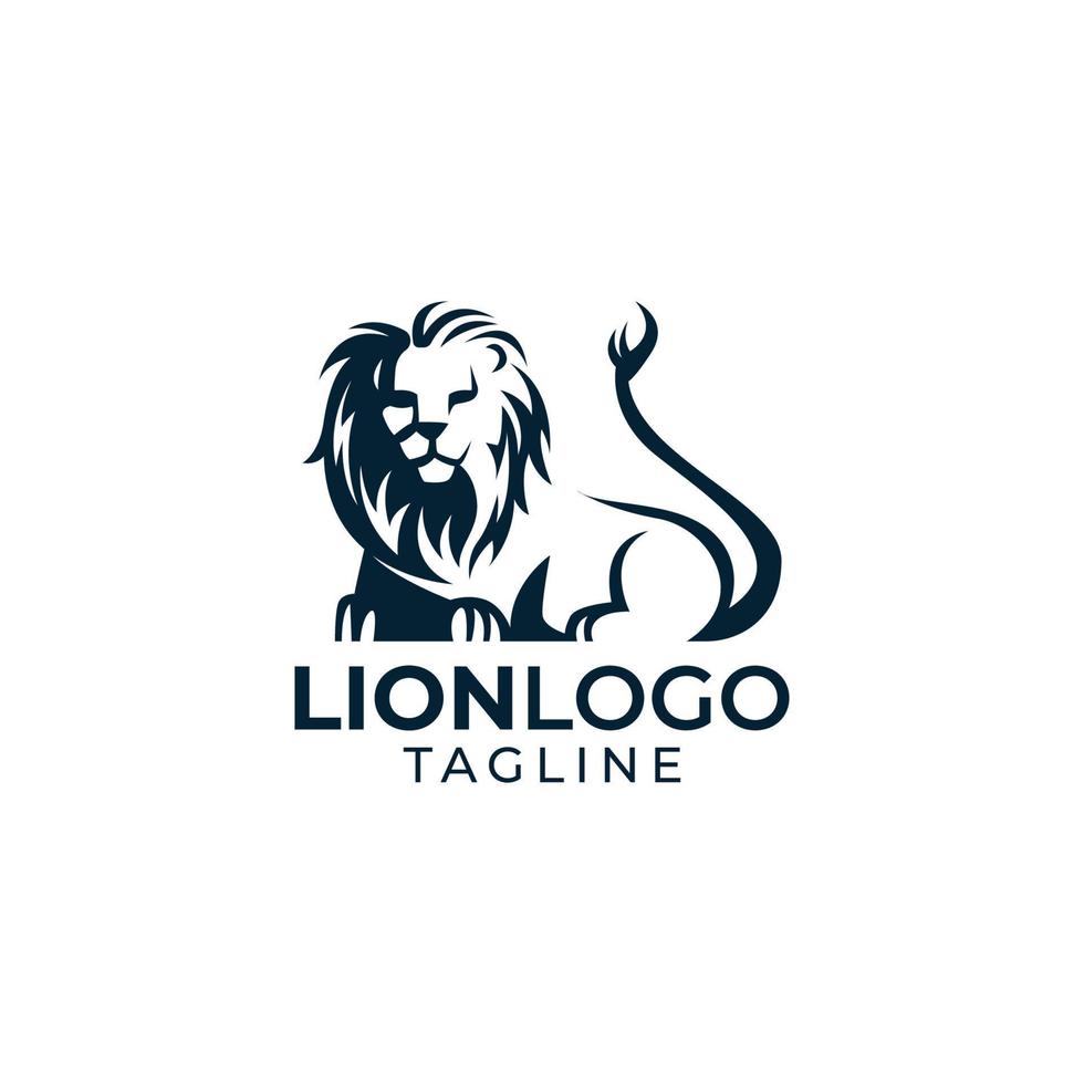 abstract leeuw logo vector