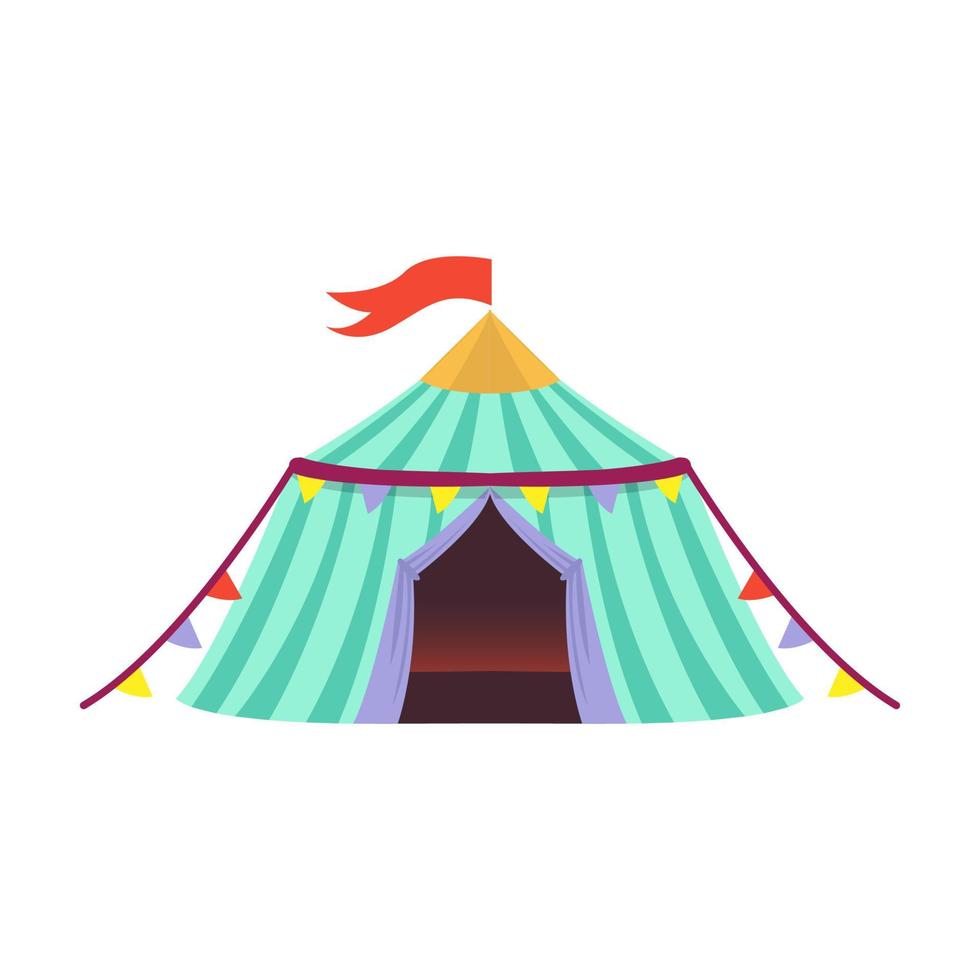 circus schattige mascotte vector