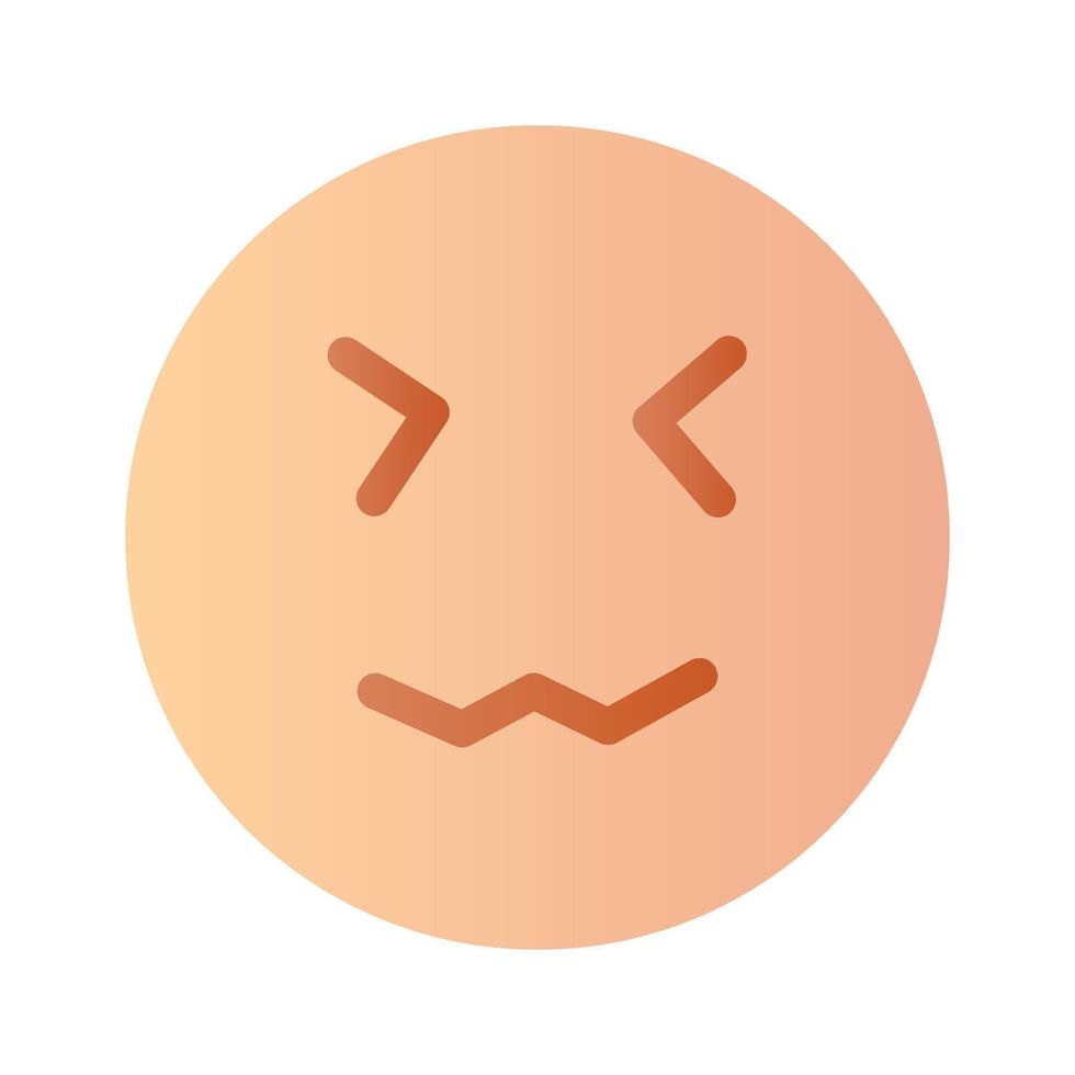 bang emoji ontwerp, premie icoon gemakkelijk naar gebruik en downloaden vector