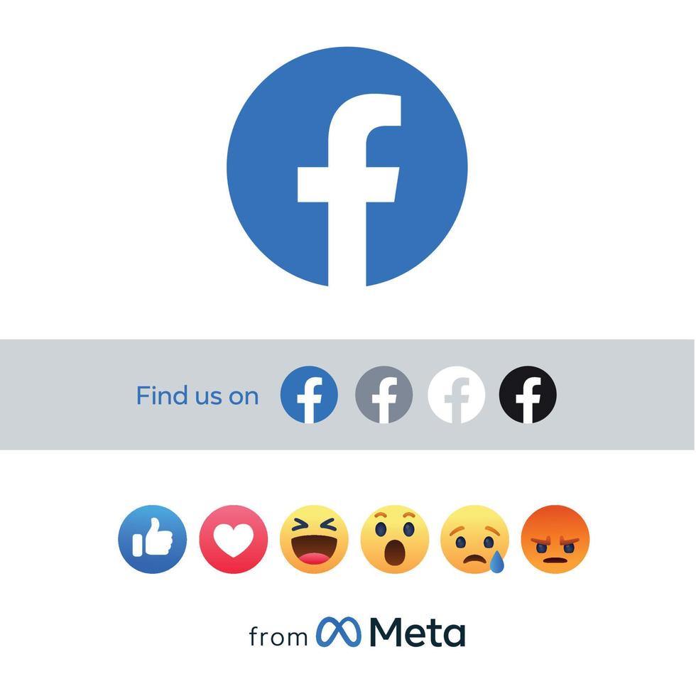 metaverse alle apps iconen logo's, facebook, instagram messenger, portal, facebook portal, oculus, facebook apps, meta apps, van meta, van facebook, applicaties, vector