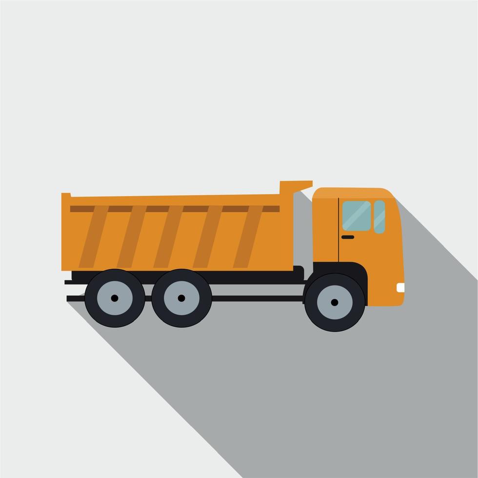 ftat vrachtwagen vectorillustratie vector