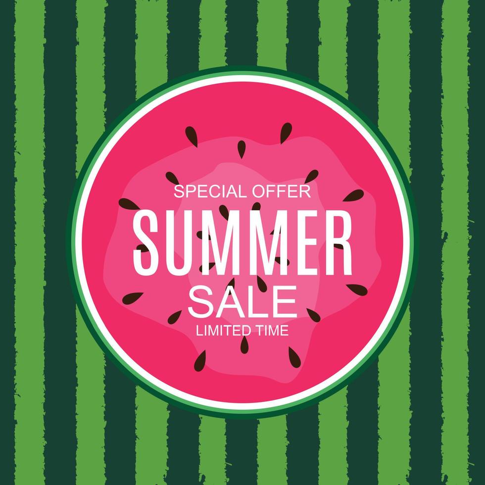 zomer verkoop concept achtergrond. vector illustratie