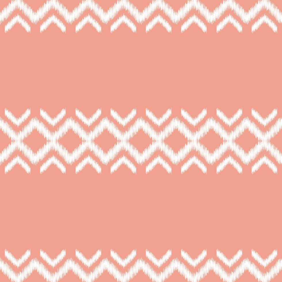 traditioneel etnisch ikat motief kleding stof patroon achtergrond.borduurwerk etnisch patroon roze pastel roos roze achtergrond patroon schattig behang. abstract, illustratie.textuur, frame, decoratie. vector