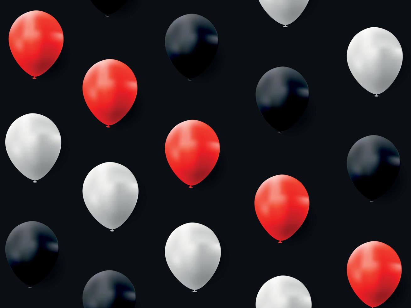 abstracte gelukkige verjaardag ballon achtergrond kaart sjabloon vectorillustratie vector