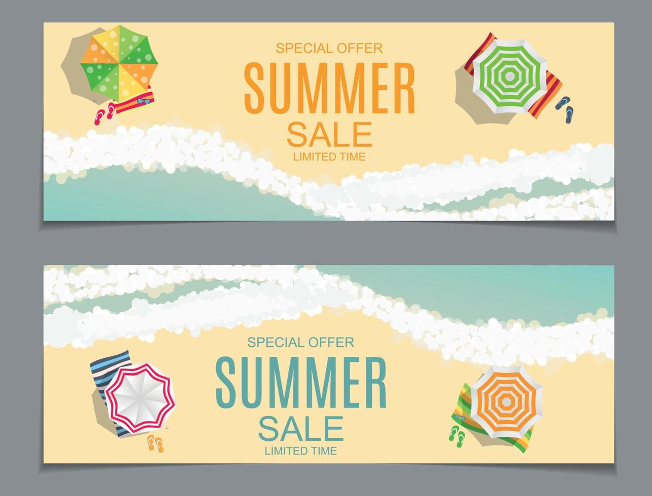 abstract vector illustratie zomer verkoop achtergrond