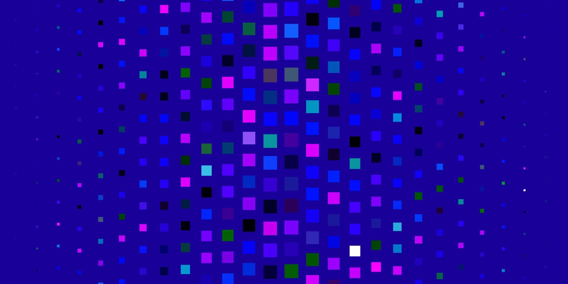 licht veelkleurige vector sjabloon in rechthoeken.