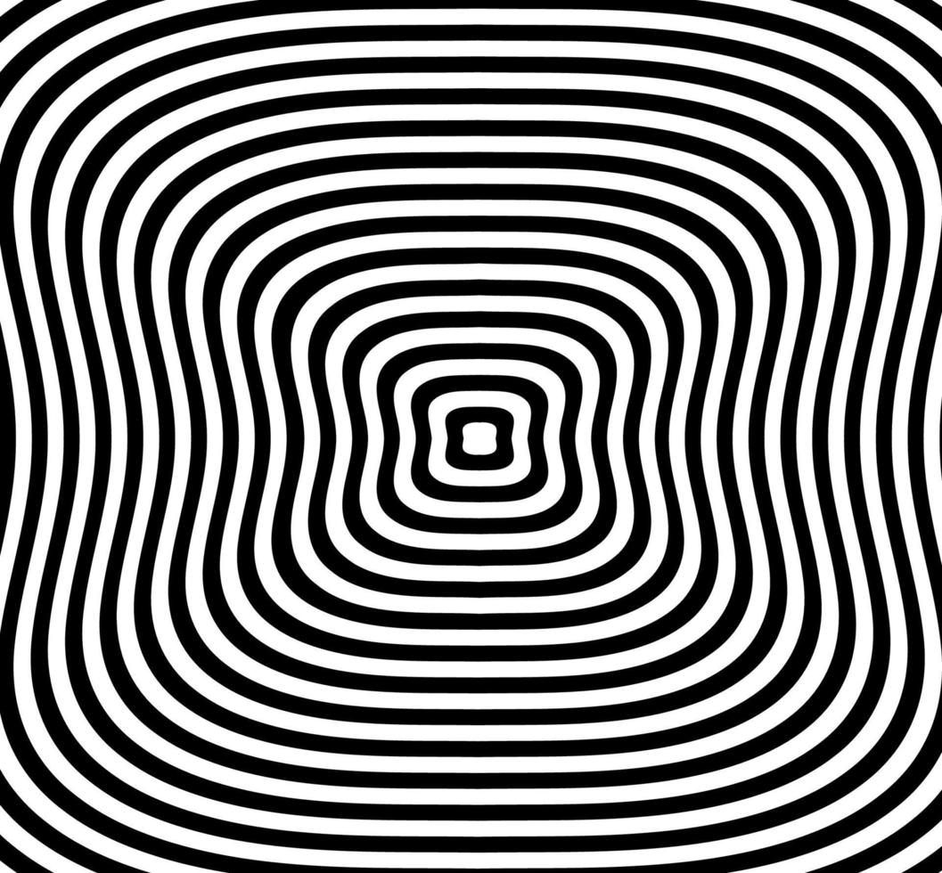 hypnotische fascinerende abstracte afbeelding. vectorillustratie. vector