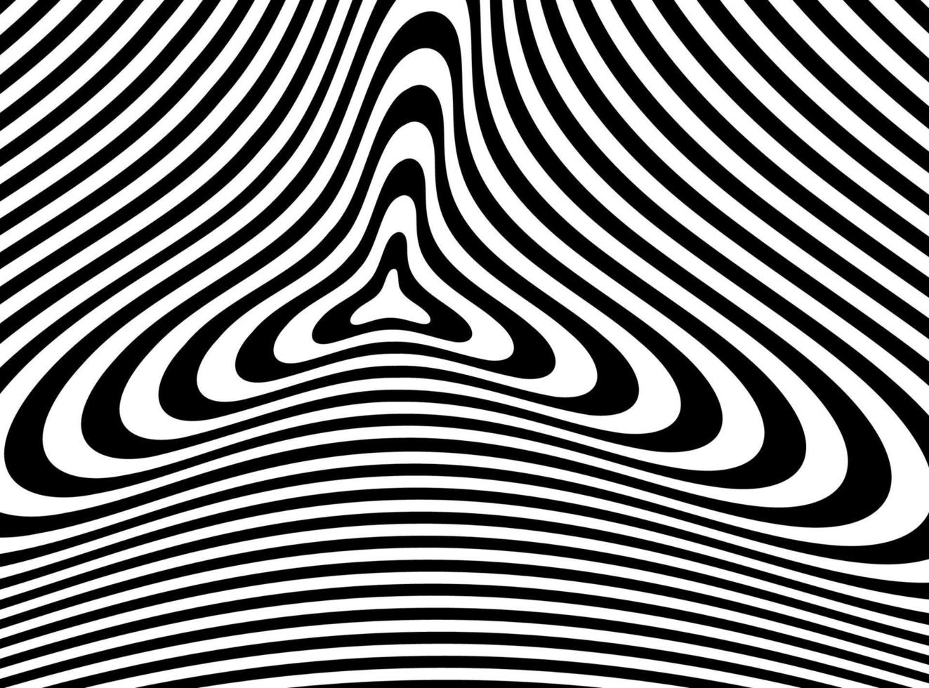 hypnotische fascinerende abstracte afbeelding. vectorillustratie. vector