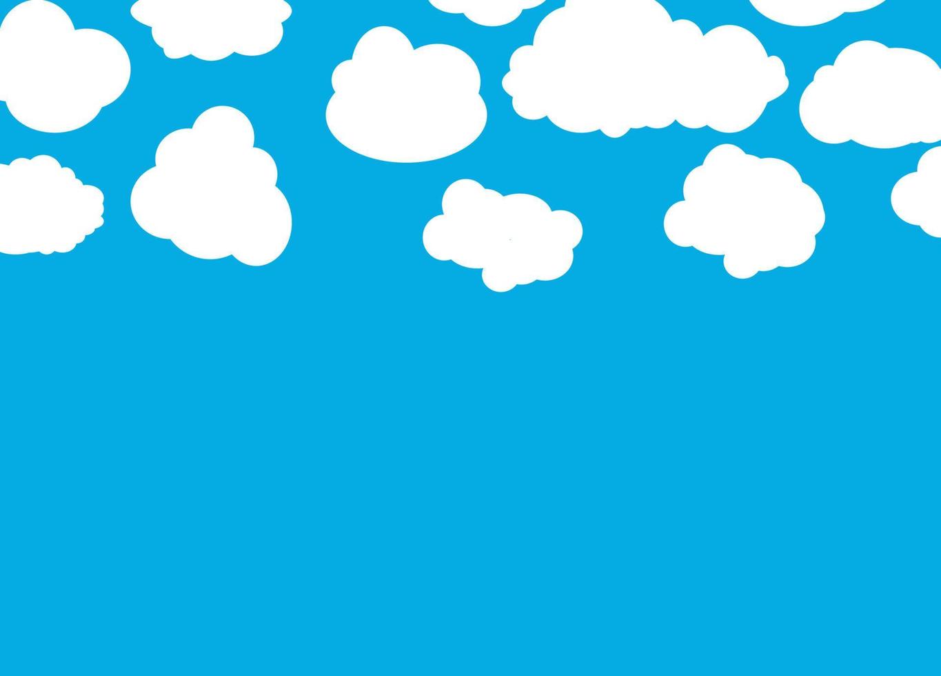 set van verschillende wolk. vector illustratie