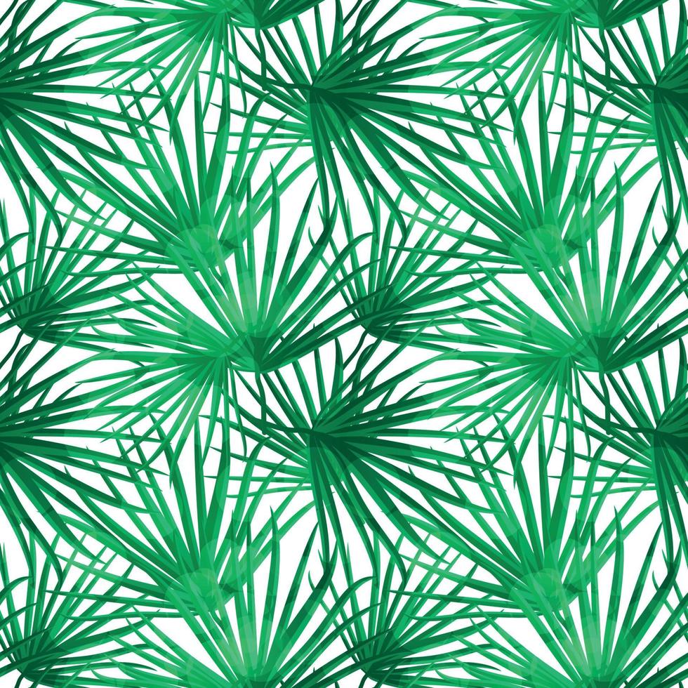 palmblad vector naadloze patroon achtergrond afbeelding