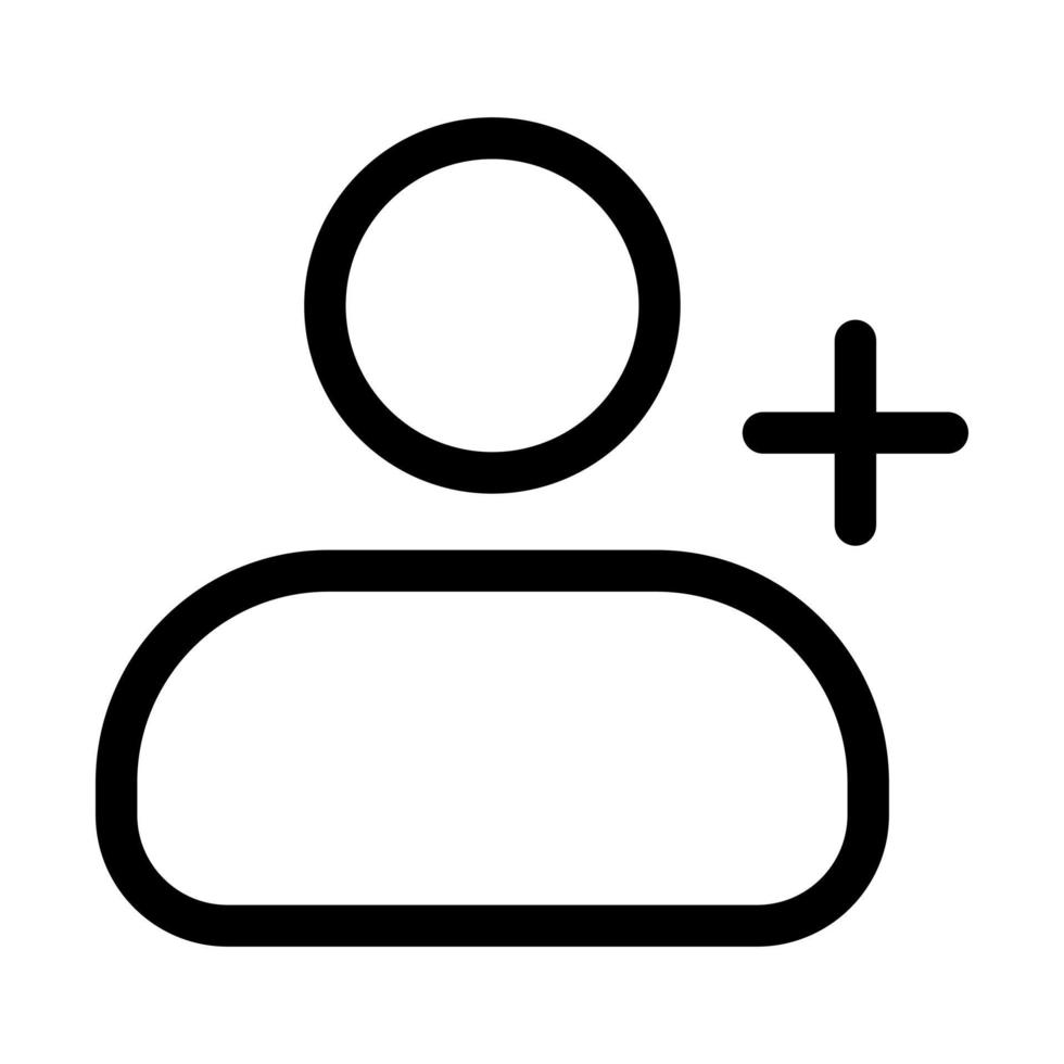 pictogram gebruikersregel toevoegen vector