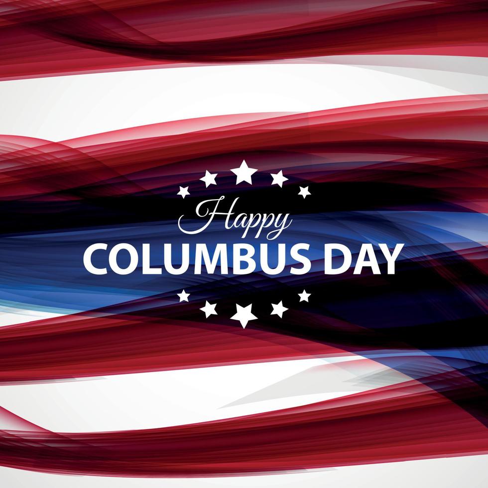 columbus dag achtergrond. vector illustratie