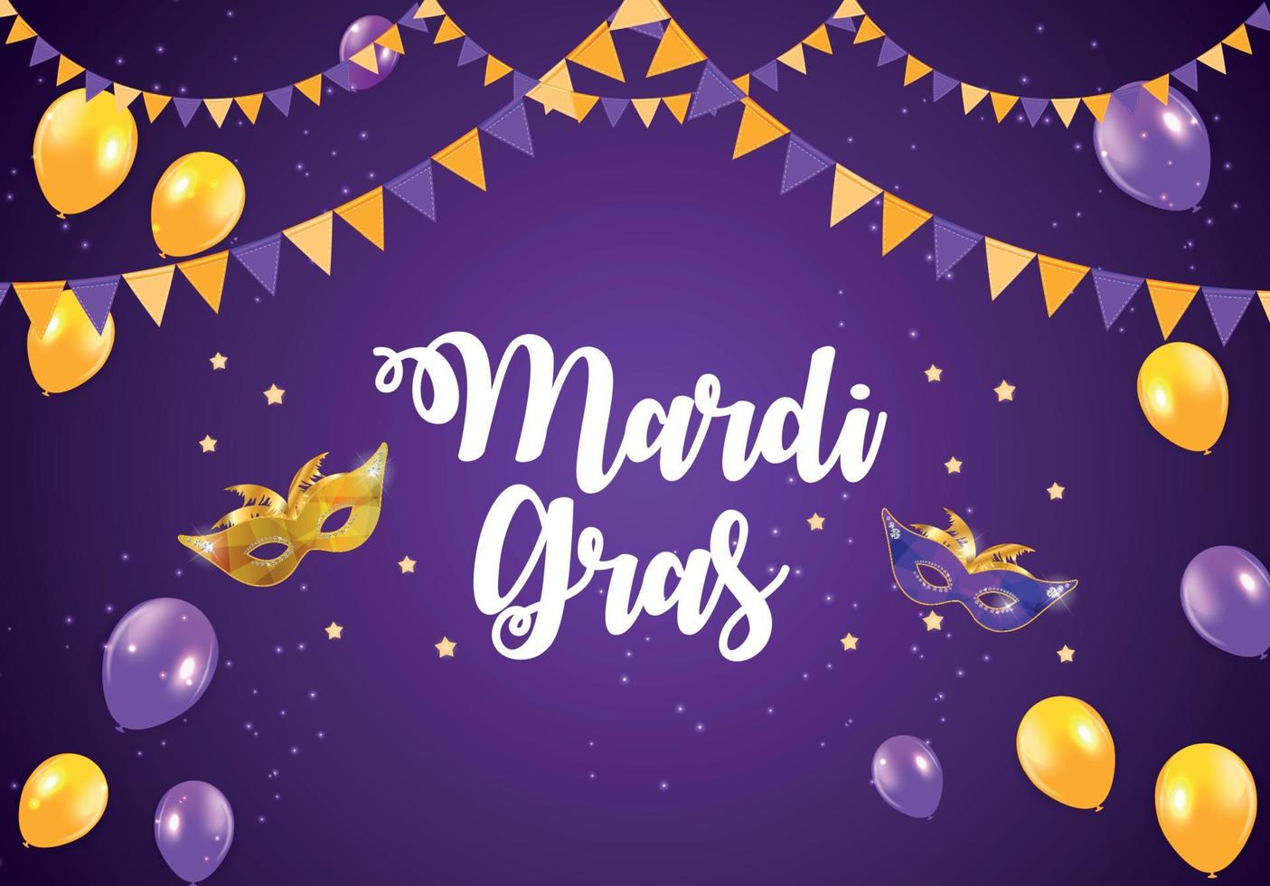 mardi gras brochure template.celebration wenskaart backround. vector illustratie