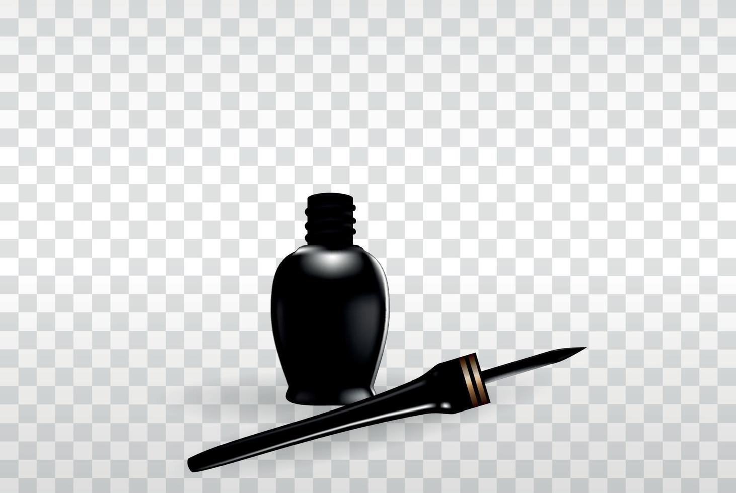 ontwerp cosmetica productsjabloon voor advertenties of tijdschriftachtergrond. 3D-realistische vectorillustratie vector