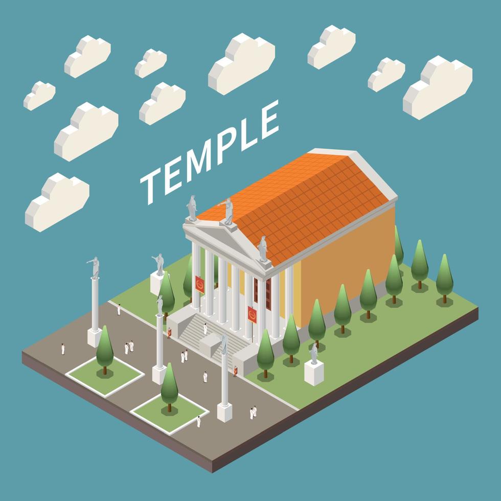 romeinse rijk concept illustratie vector